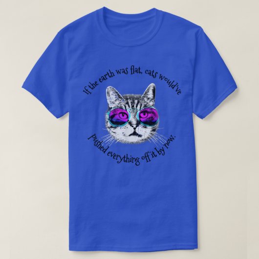 Kat met een slechte hoogte t-shirt (Design voorkant)