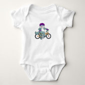 Kat met fiets romper (Voorkant)