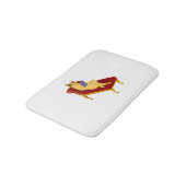 Kat met gadget clipart badmat (Gekanteld)