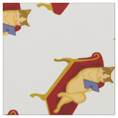 Kat met gadget clipart stof (Close Up)