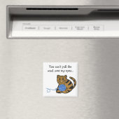 Kat met garen en Gezegde Magneet (Insitu (Vaatwasser))