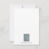 Kat met gefragmenteerde behuizing Hartelijk dank Bedankkaart (Achterkant)