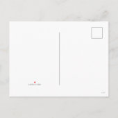 Kat met glas wijn uitnodiging briefkaart (Achterkant)