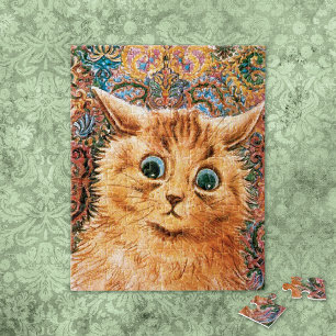 Kat met grote ogen Louis Wain Legpuzzel