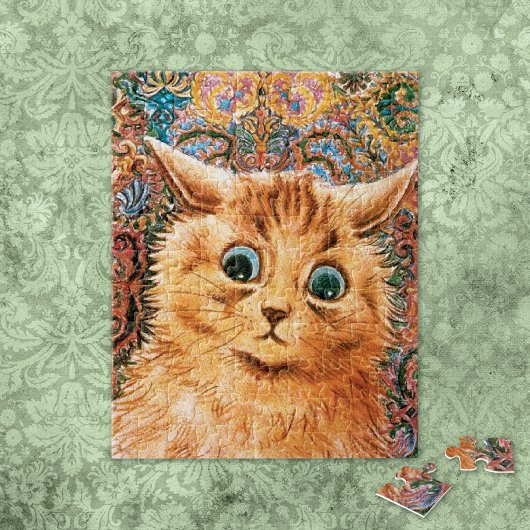 Kat met grote ogen Louis Wain Legpuzzel