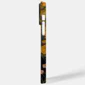 Kat met grote ogen voor de bloemen Case-Mate iPhone case (Achterkant / Links)