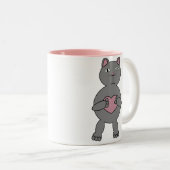 Kat met hart Mok (Voorkant rechts)