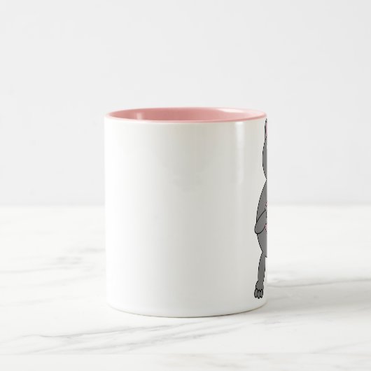 Kat met hart Mok (Center)