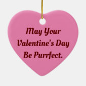 Kat met harten Ornament (Achterkant)