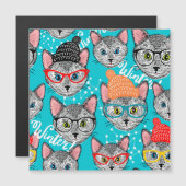 Kat met hoed  (Voorkant / Achterkant)