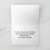 Kat met Kaart van de baarddag (Binnen)