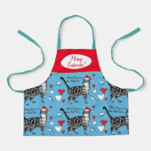 Kat met kat en kat schort (Voorkant)