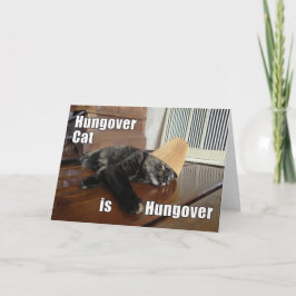 Kat met kater Schildpadkat Wenskaart Kaart