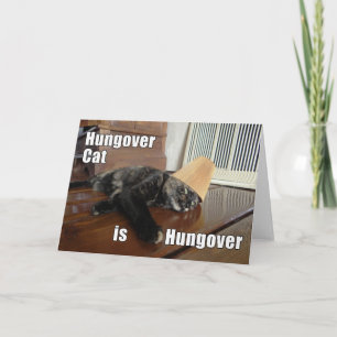 Kat met kater Schildpadkat Wenskaart Kaart