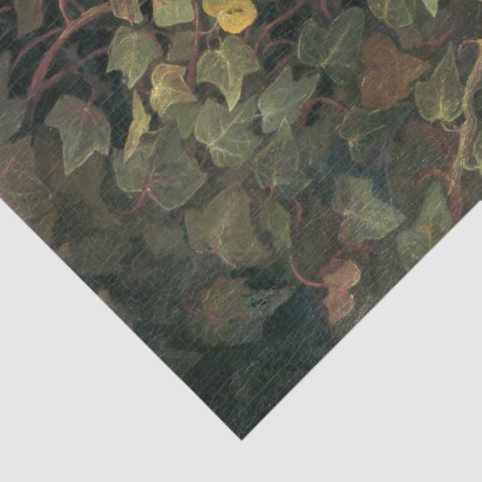 Kat met kittens (dierlijke kunst) tissuepapier (Detail)