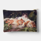 Kat met Kittens Fine Art Etui (Achterkant)