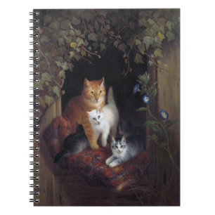 Kat met Kittens Henriette Knip 1844 Notitieboek
