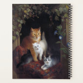 Kat met Kittens Henriette Knip 1844 Planner (Achterkant)