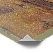 Kat met Kittens, mooi kunstschilderij, Poster (Hoek)