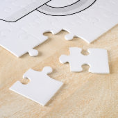 Kat met koffie-mok legpuzzel (Zijkant)