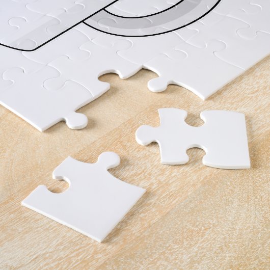 Kat met koffie-mok legpuzzel (Zijkant)