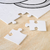 Kat met koffiebeker legpuzzel (Zijkant)