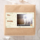 Kat met kritische massa etiket (Insitu)