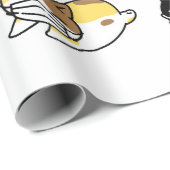 KAT MET MASKER inpakpapier (Rol Hoek)