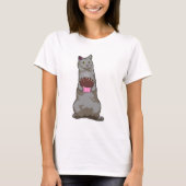 Kat met Muffin T-shirt (Voorkant)