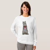 Kat met Muffin T-shirt (Voorkant volledig)