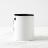 Kat met muis-Cadeau Mok (Midden)