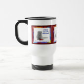 Kat met muisreismuis reisbeker (Links)