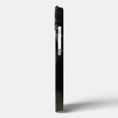 Kat met Mustache Case-Mate iPhone Case (Achterkant / Links)