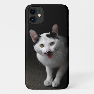 Kat met Mustache Case-Mate iPhone Case