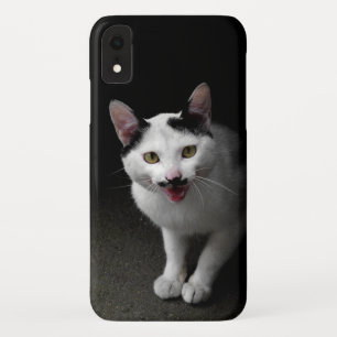 Kat met Mustache Case-Mate iPhone Case