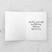 Kat met parel Ketting Jubileum Kaart (Binnen)