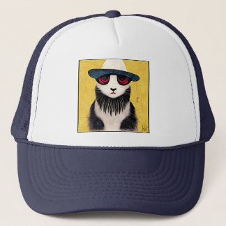 Kat met pet 04