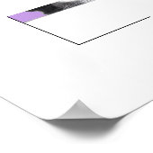 Kat met Pet (Sumire) Poster (Hoek)