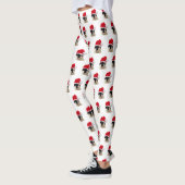 Kat met Pet van Santa Leggings (Links)