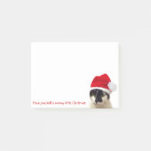 Kat met Pet van Santa Post-it® Notes (Voorkant)
