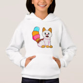 Kat met pop (Voorkant)