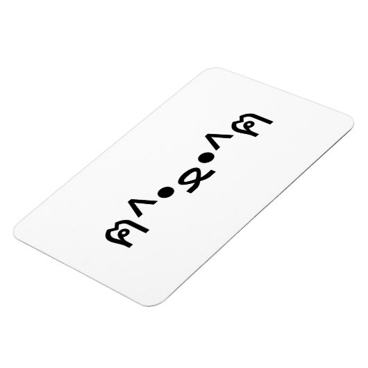 Kat met poten euticon ฅ^ ・ ع・ Japanse Kaomoji Magneet (Linkerzijde)