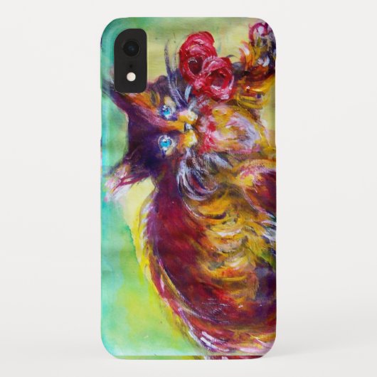 KAT MET RODE RIBBON EN ZONNEN Case-Mate iPhone CASE (Achterkant)