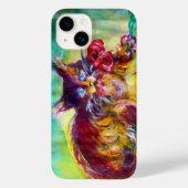 KAT MET RODE RIBBON EN ZONNEN Case-Mate iPhone CASE (Achterkant)