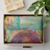 KAT MET RODE RIBBON EN ZONNEN TISSUEPAPIER (Geschenk)