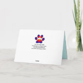 KAT MET RODE ROSEN, VADERDAG KAART (Achterkant)