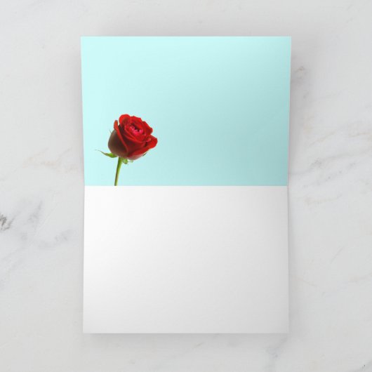 KAT MET RODE ROSEN, VADERDAG KAART (Binnen)