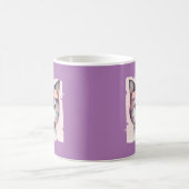 Kat met roze boog Mok (Center)