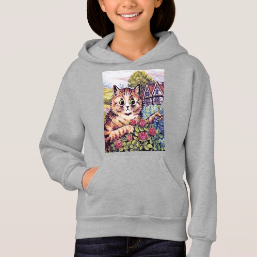 Kat met Rozen, Louis Wain (Voorkant)