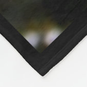 Kat met Santa Hat Fleece Blanket Deken (Hoek)